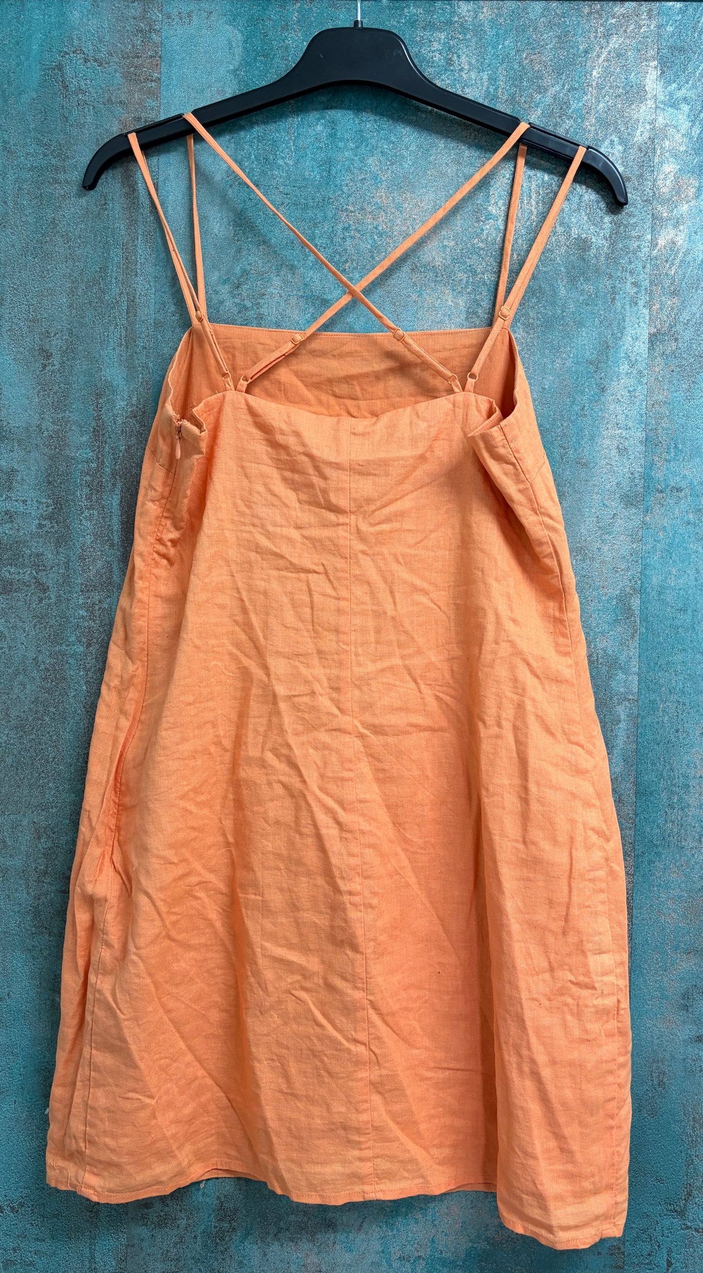 Rochie din in si bumbac