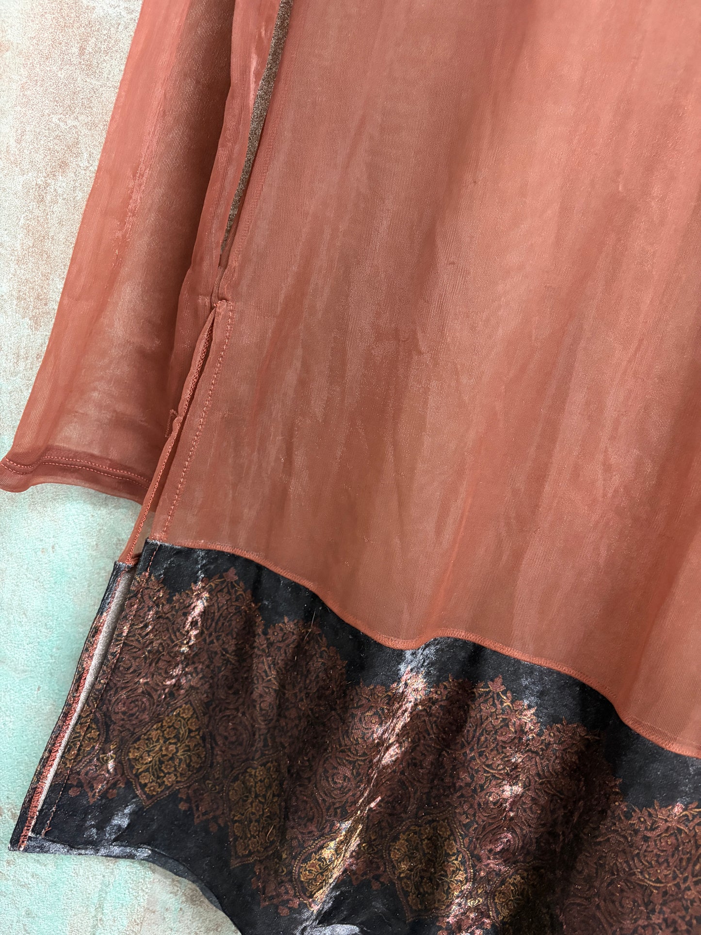 Rochie transparentă