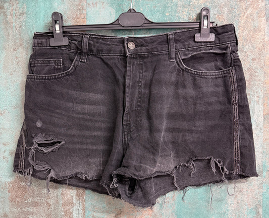 Pantaloni scurți damă din denim