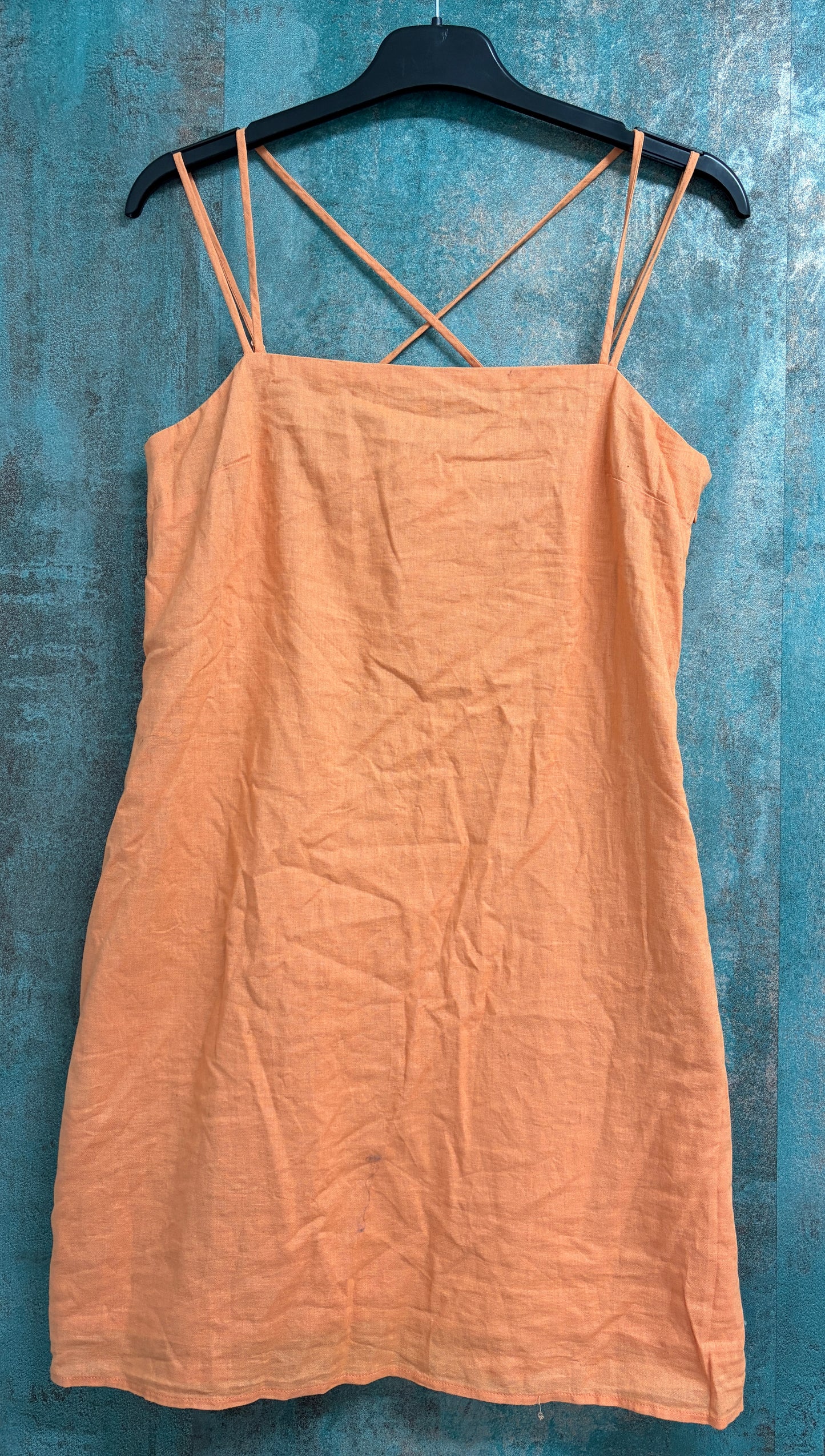 Rochie din in si bumbac
