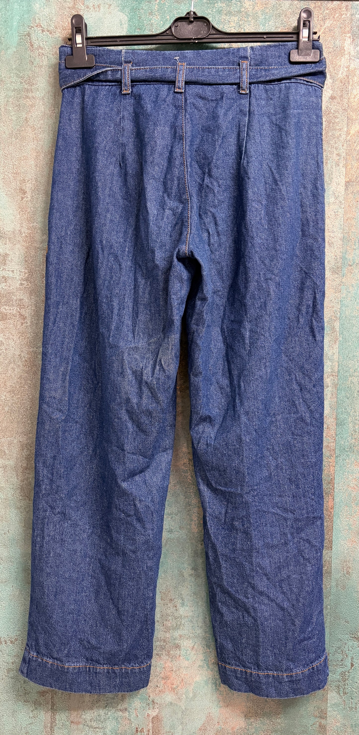 Pantaloni damă din denim subțire