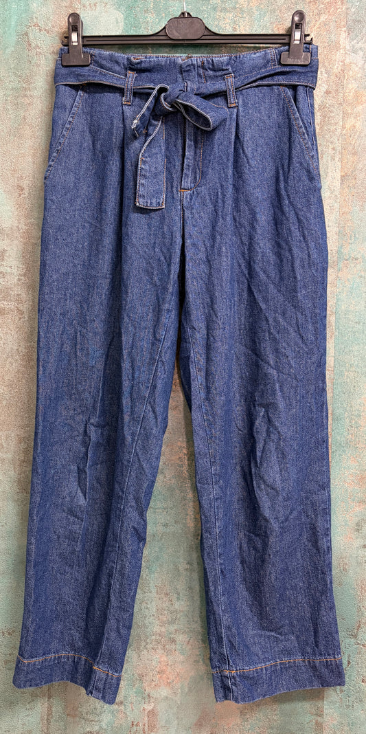 Pantaloni damă din denim subțire
